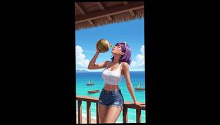 Video 1658514003: cartoon, bubble bath, soaking