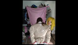 Video 1626407853: latex fetish bondage, fetish solo masturbation, solo amateur trans, masturbation solo vibrator, solo masturbation toy, cosplay solo masturbation, inflatable humping