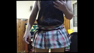 Video 1057330685: crossdresser travesti, shemale upskirt