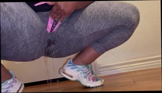 Video 1586315723: pee piss urine, pissing peeing fetish, solo pee fetish, piss pee slut, amateur piss fetish, solo sluts bbw, pissing peeing wetting, bbw ebony pee, solo female pissing, pee desperation, pee tight, pee leggings