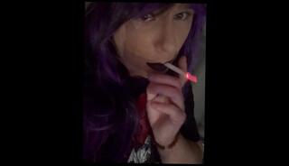 Video 1610253003: crossdresser trap femboy sissy, fetish crossdresser sissy, sissy crossdresser solo, trans femboy sissy, sissy femboy amateur, submissive femboy, submissive daddy, femboy smoking, goth femboy, emo femboy, femboy public