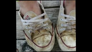 Video 1405726495: shoeplay, cum