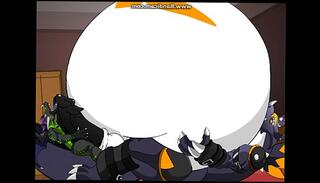 Video 433688405: chubby fat gay, gay furry, inflation