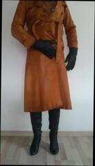 Video 396331801: gay crossdresser, leather crossdresser, crossdresser skirt, brown gay, gay hd
