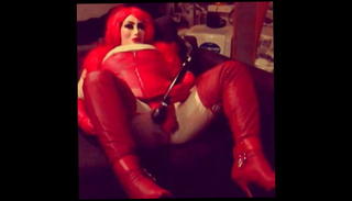 Video 1572749731: leather masturbation, gay leather, masturbation red, man gay, gay hd, cumshot