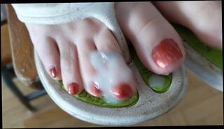 Video 1511518603: toes feet foot, dirty flip flop feet, cum feet toes, toe nails foot, big toes foot, flip flop cumshot, toes dick, toes amateur, pies foot, toes masturbating, public toes