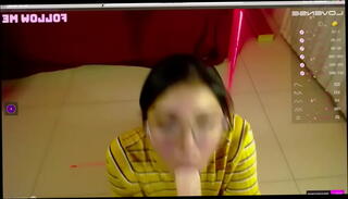 Video 1435492735: cam girl dildo, webcam dildo blowjob, dildo porn, nerdy cam