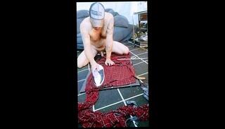 Video 1664968853: solo big dick cum, solo amateur cum, gay cum solo, daddy solo male, naked daddy, naked clothes