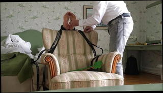 Video 1566228131: foot massage tickle, straight men massage, old man foot