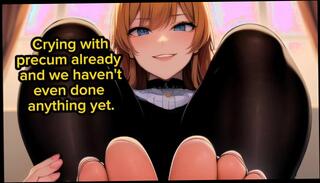 Video 1610921043: joi femdom pov humiliation, goddess feet foot worship, hentai anime joi, hentai anime cartoon, tit worship joi, foot worship masturbation, hentai joi french, small feet worship, ginger goddess, joi red, red head pov