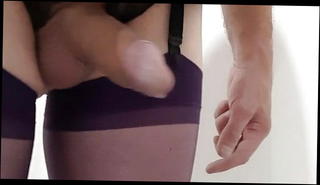 Video 1572904611: solo nylons, solo shemale cock, solo shemale amateur, amateur solo hd, wearing nylon stockings, heels cock