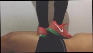 Video 1075669904: amateur foot fetish, brunette foot fetish, girl trample