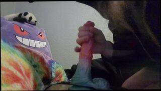 Video 1658517003: femboy dildo solo, dildo deep throat gagging, gay femboy dildo, femboy big dick solo, amateur femboy solo, solo blowjob dildo, solo male dildo