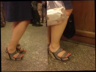 Video 9209004: milf foot fetish, mature foot fetish, foot voyeur, shoe collection, candid feet