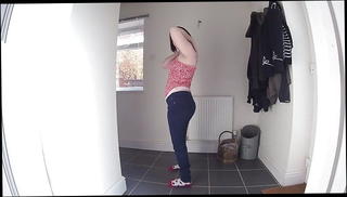 Video 1566843301: wife strips naked, mom strips, homemade strip, redhead wife homemade, straight strip, strip british