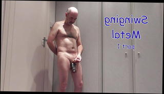 Video 1256892801: bdsm spanking, cock bdsm, bdsm masturbation, gay bdsm, amateur bdsm, humiliation, hd bdsm, masturbating swinging, cock abuse, two balls, testicles, naked