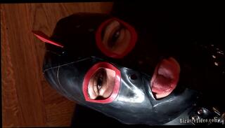 Video 1576015444: mistress slave, bdsm fetish, leather mistress, rides masked, rides tongue, riding boots, ass head, boy