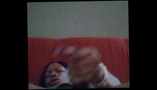 Video 1332273965: woman solo, ebony solo play, black ebony solo, couch solo