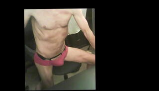 Video 1613010895: bound skinny, underwear solo, bound nipple, underwear ass, muscle ass solo, underwear bulge, stretching skinny, ball stretching