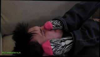 Video 1472808845: feet socks, feet tied