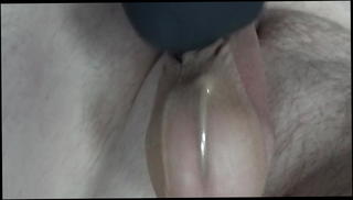 Video 1571107611: vibrator wank, gay wanking, cum