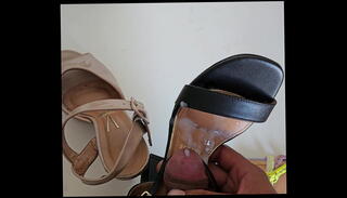 Video 1626562135: shoejob cumshot, high heels shoejob