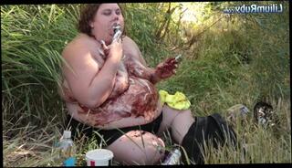 Video 730562503: chubby bbw amateur, chubby bbw girl, bbw amateur solo, bbw ssbbw belly, ssbbw bbw fat, ssbbw fat fetish, solo female bbw, chubby girl eats, ssbbw public, bbw outside, 60fps amateur