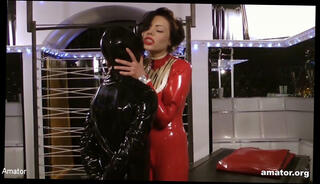 Video 1211169104: milking machine, toy machine, little milk, femdom, bondage, lady