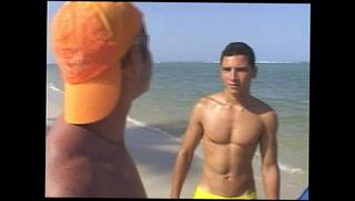 Video 101199015: fucking gay threesome, hot gay threesome, beach threesome