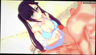 Video 1657147445: manga anime hentai 3d, busty 3d anime, anime toon, pov, beach sex