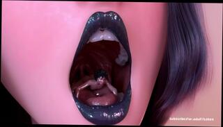 Video 1621004363: giantess vore fetish, vore animation, cartoon anime, oral vore, vore shrink, mouth vore