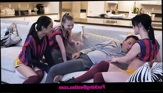 Video 1120549055: orgy double, cock fucking sucking orgy, double deep throat blowjob, orgy group hardcore sex, double black blowjob, cowgirl double, riding orgy, horny orgy, pornstar orgy, fucks horny coach, athlete rides, blowjobs three