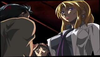 Video 1332449025: anime blonde, anime black, blonde girl rides, rides teachers, very girl