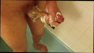 Video 242895801: gay man solo, soapy shower solo, solo shower time