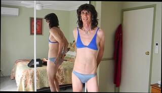 Video 186217404: crossdresser masturbation, gay crossdresser, wank mature
