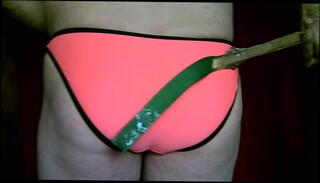 Video 1655898895: strap punishment, self punishment, self whipping, bikini