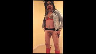 Video 229240501: crossdresser slut fucked, gay crossdresser fucked, tiny tranny, crossdresser boots, tiny skirt