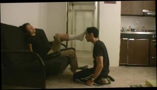 Video 1130870404: foot fetish, white socks worship