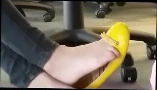 Video 813296604: foot fetish solo, latin foot fetish, female foot fetish, girl shoeplay, beautiful latin girl