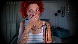 Video 1580652073: femdom mistress humilation, femdom mistress joi, joi femdom fetish, solo female joi, solo fetish play, small dick joi, clit dildo, solo redhead amateur, solo tit play, petite solo amateur, latin joi, red head mistress