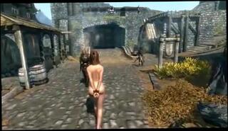 Video 122361404: skyrim slave girl, bdsm spanking, public bdsm, anime