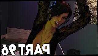 Video 1576440043: cartoon teen, cartoon brunette, college teen party, 60fps teen