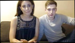 Video 1508631401: cam young couple, sexy couple, sexy straight, boobs girl, awesome couple, handjob, blowjob