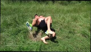 Video 1580336034: bdsm humiliation, gay humiliation, humiliation amateur, wrestling humiliation, humiliated outdoors, dominates two, bdsm muscle, hd bdsm