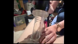 Video 1600966685: caged sex slave, submissive sex slave, caged cock tease, submissive sex toy, sex toys closeup, cage vibrating, caged orgasm, submissive handjob, inside cage