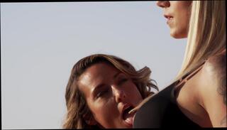 Video 1657530344: big titted lingerie milf, two busty blonde