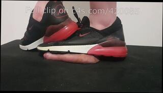 Video 1664077223: pov feet fetish, amateur pov cock, cock pov cumshot, cock pov hardcore, cock pov masturbation, feet crushing cock, feet shoes, feet trample, little feet