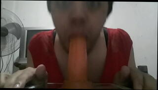 Video 1619326765: dildo deep throat sucking, deep throat dildo blowjob, shemale sucks dildo, big tits sucking dildo