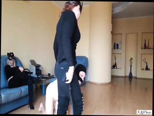 Video 1623578541: submissive slave slut, amateur submissive slave, cfnm femdom sluts, submissive slave training, leashed slave, slave punishment, slave whipped, pet slave training, femdom pet play, straight punished, masked slave, slave hd, ffm