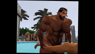 Video 1617911795: interracial hunks, interracial outdoor, wife fucks pool, wife fuck party